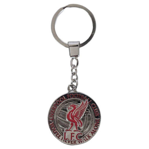 Picture of LIVERPOOL CREST SPINNER KEYRING
